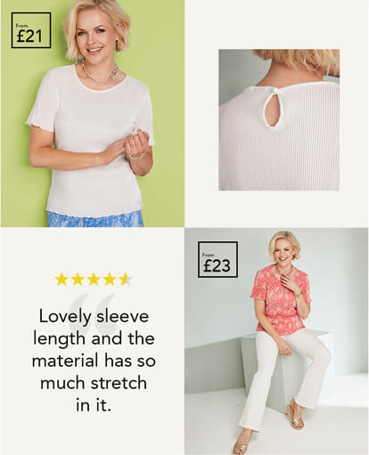 Plissé Tops